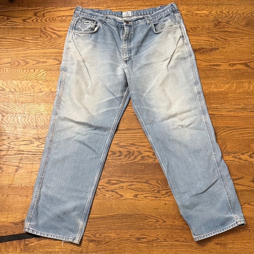 Tyndale Arc Rated Flame Resistant Light Denim Jeans 42x34